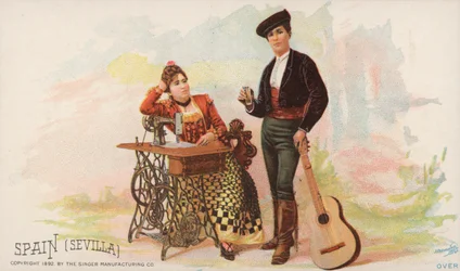 Nähmaschine, Spanien, Sevilla